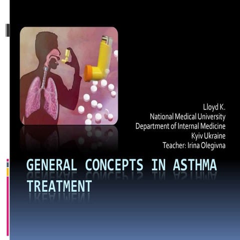 General concepts in asthma treatment