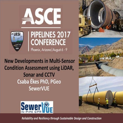 New Developments in Multi-Sensor Condition Assessment