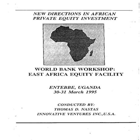 New Directions In African Private Equity