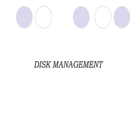 New Diskmgmt | PPT