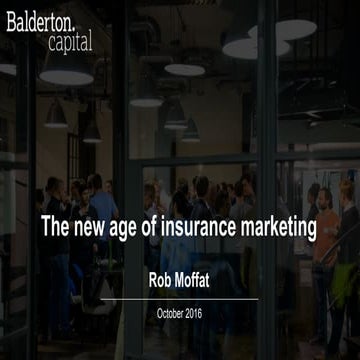 The new age of insurance distribution