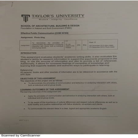 EPC Assignment 1 Brief