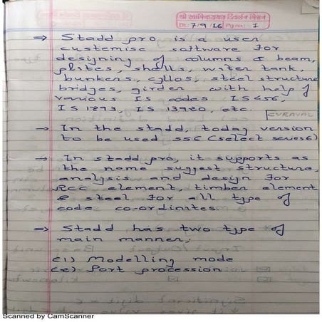 staad pro v8i ss6 analysis and design of r.c.c. structure