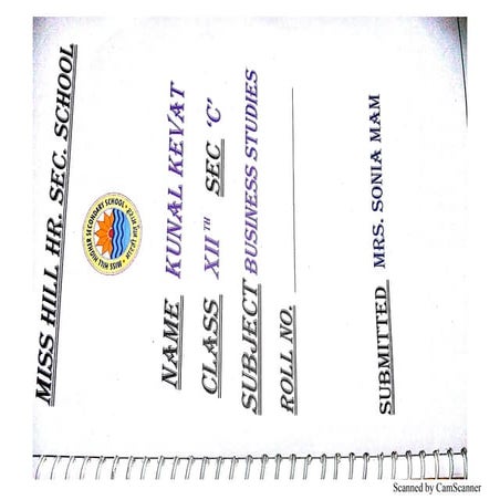 marketing on smartphone 12th bst project 2018-19