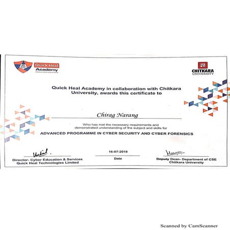 Cyber Security Certification 