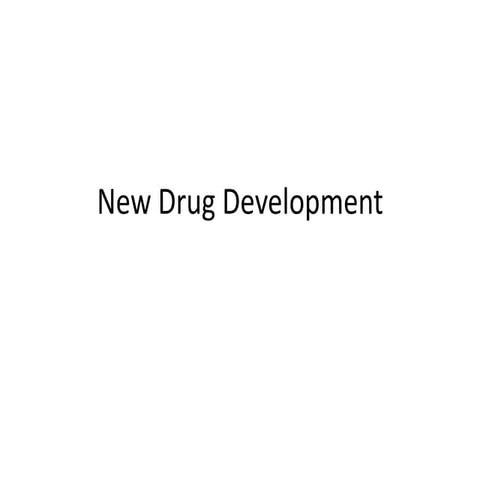 New drug development naser