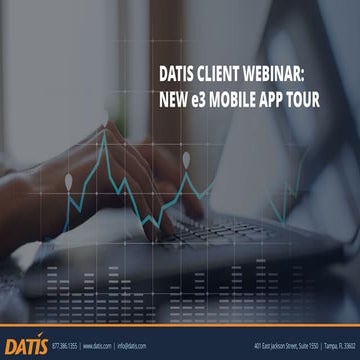New e3 Mobile App Tour