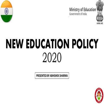 New education policy 2020 
