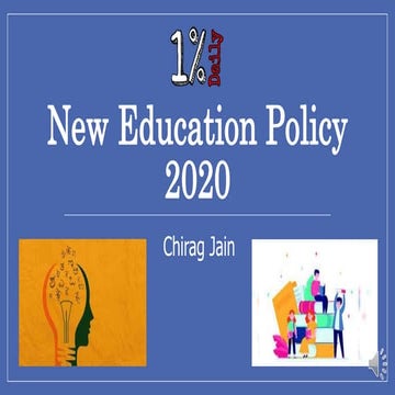 NEP 2020 ppt | PPTX
