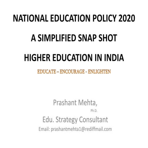 New education policy 2020