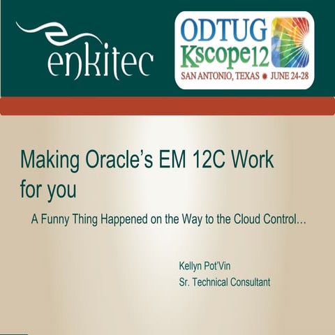New em12c kscope