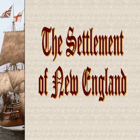 New England Colonization (Full PPT, AP)