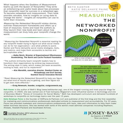 Measuring the Networked Nonprofit Flyer