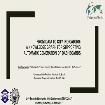 From Data to City Indicators: A Knowledge Graph for Supporting Automatic Gene...