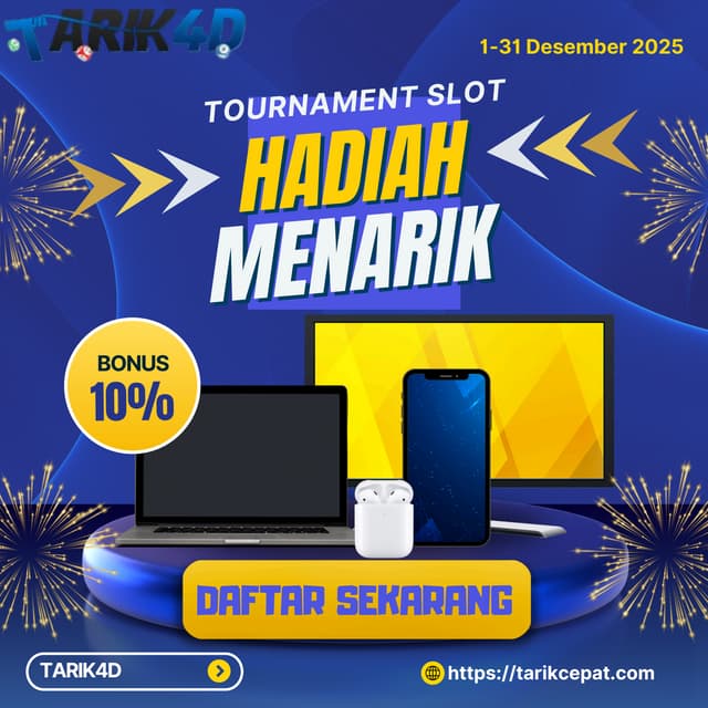 TARIK4D: Server Gaming Slot dan Togel Terbaru 1 di Indonesia