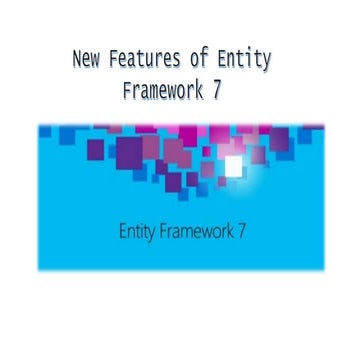New features of entity framework 7