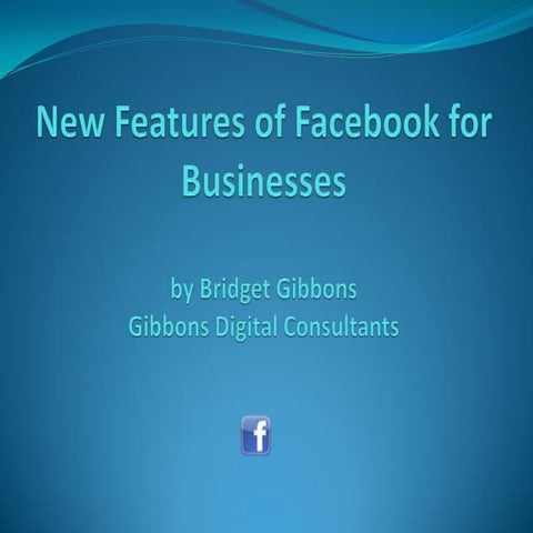 New features of Facebook Fall 2014