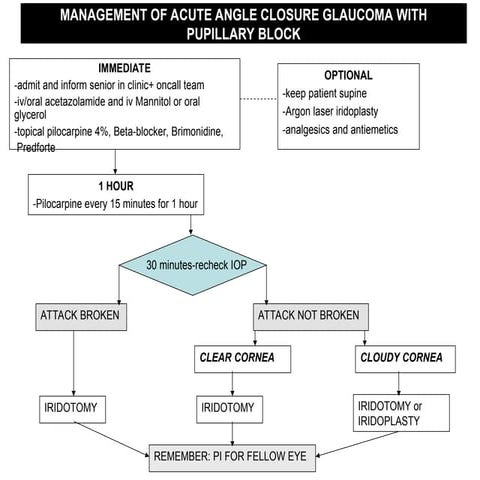 New Flow-chart for Acute Angle-Closure Glaucoma.ppt