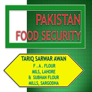 Pakistan Food Security