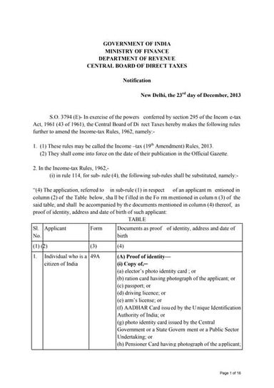 New form 49 a and form 49aa