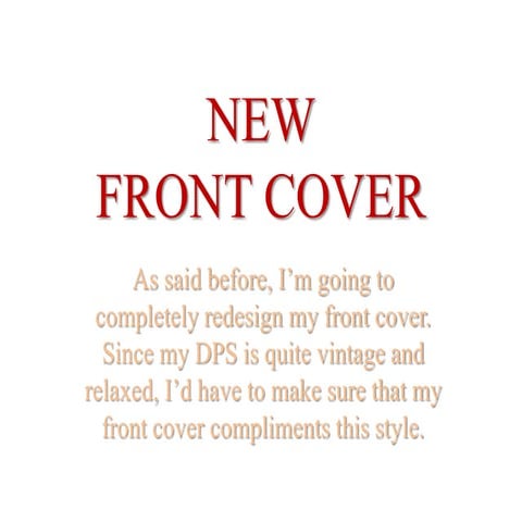 2nd Front Cover - Mockup
