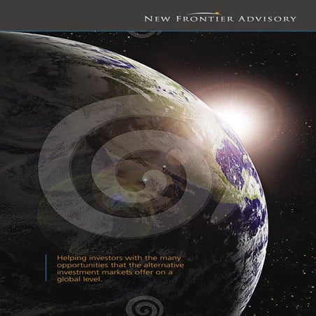 New frontier Advisory Corporate Brochure