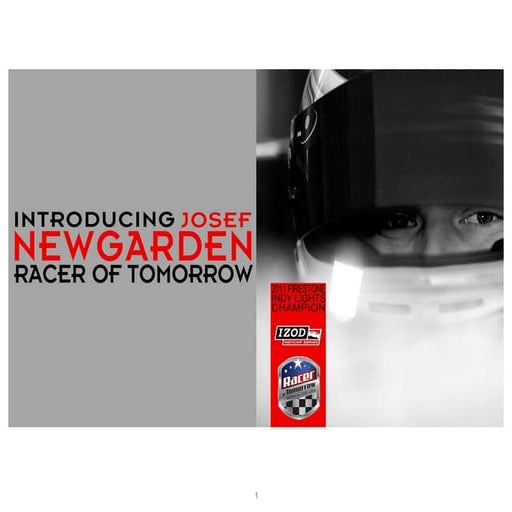 Josef Newgarden IndyCar 2012