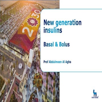 New generation insulins