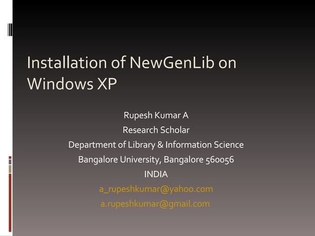 Newgenlib
