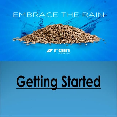 New getting started rain bahasa