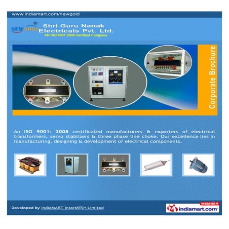 Shri Guru Nanak Electricals Pvt. Ltd., New Delhi, Servo Stabilizers