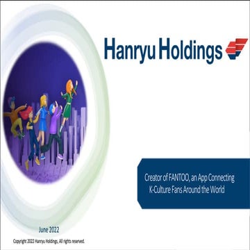 Hanryu Presentation 2022 | PPT