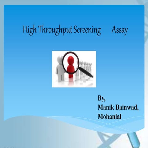 New high thoughput screening   copy