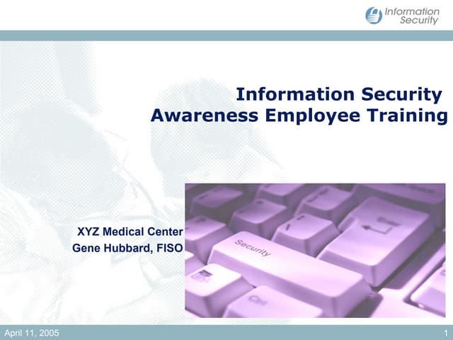 New Hire Information Security Awareness
