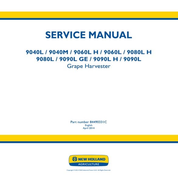 New Holland L180 Skid Steer Loader Service Repair Manual.pdf