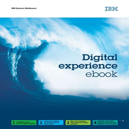 New ibm digital experience e book   grow your business with ibm digital exper...