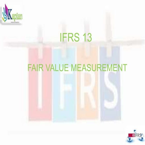 New ifrs 13 fair value measurment