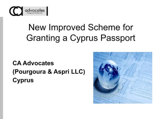 The Main Procedures for Obtaining Cypriot Citizenship | PDF