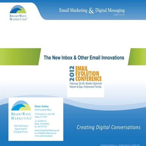 The New Inbox and Other Innovations