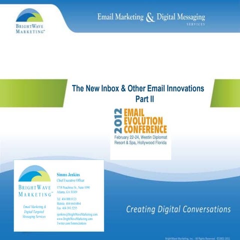 The New Inbox and Other Innovations Part 2