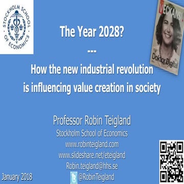 The Year 2028 and the New Industrial Revolution