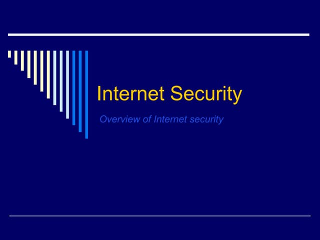 NewIinternet security