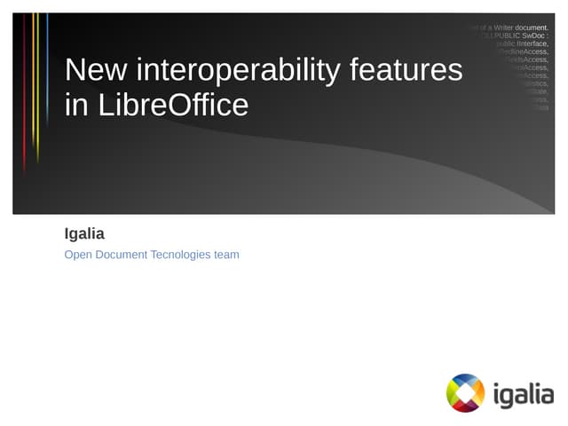 New interoperability features in LibreOffice