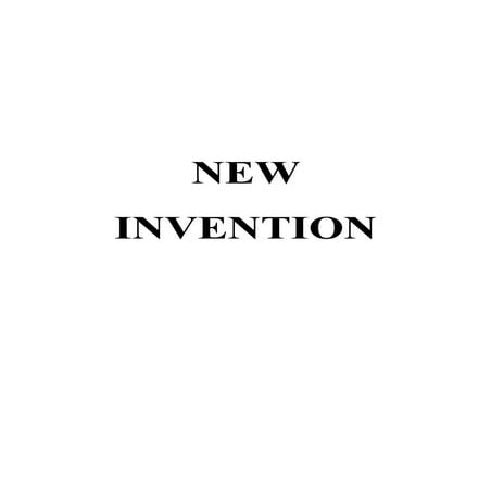 New invention | PDF