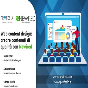 Web content design: creare contenuti di qualità con Newired