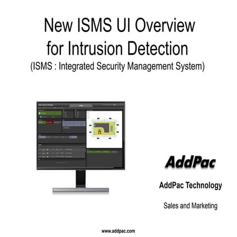 New ISMS Overview For Intrusion Detection