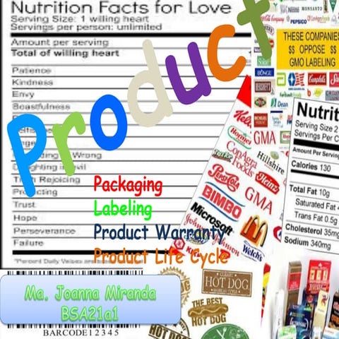 Packaging and LAbeling