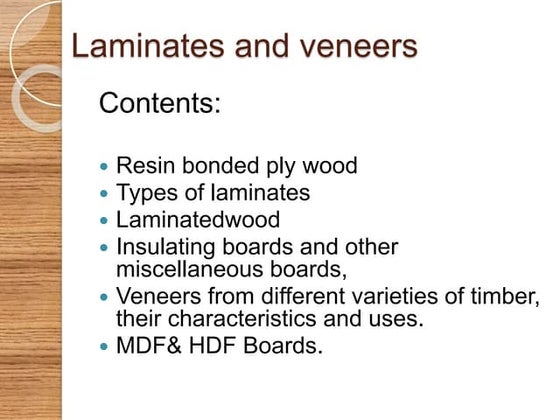 15 manufactured boards | PPT