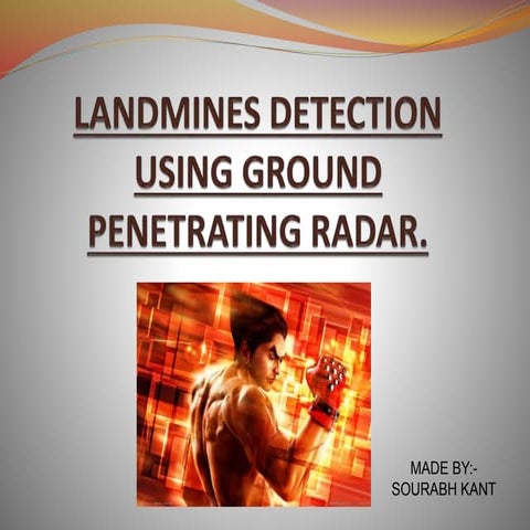 New landmines detection using ground penetrating radar