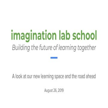 New learning space @ ILS | PPT